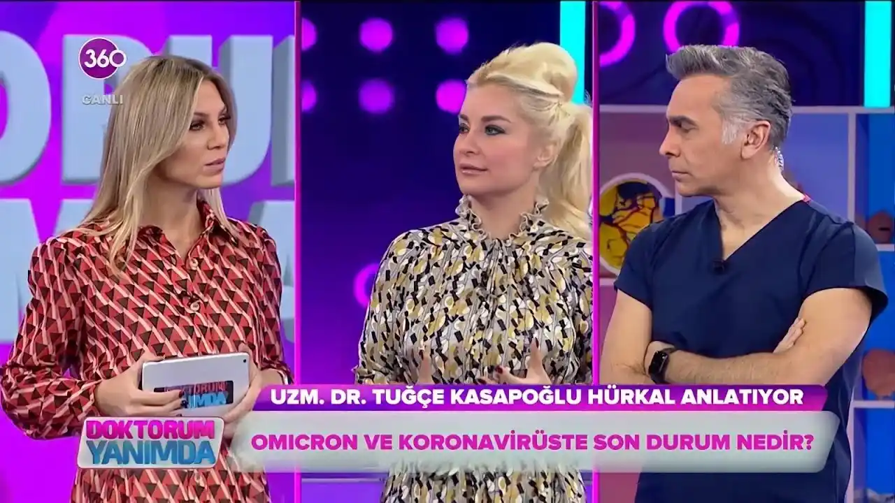 TV 360’da yayınlanan “Doktorum Yanımda” programında gerçekleştirdiğimiz canlı yayından bir kesit
