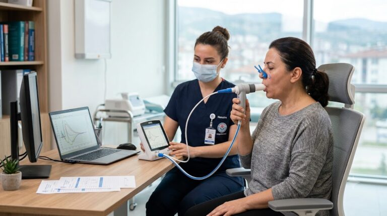 Solunum Fonksiyon Testi (Spirometri) Nedir ve Nasıl Yapılır?