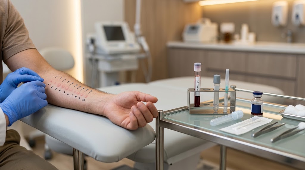 Alerji Testleri: Prick Testi ve IgE Kan Testi Rehberi